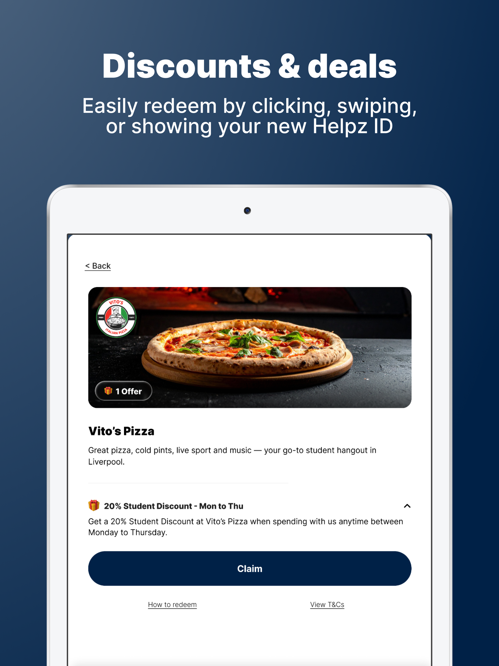 Helpz: Uni Discounts & Rewards screenshot 12