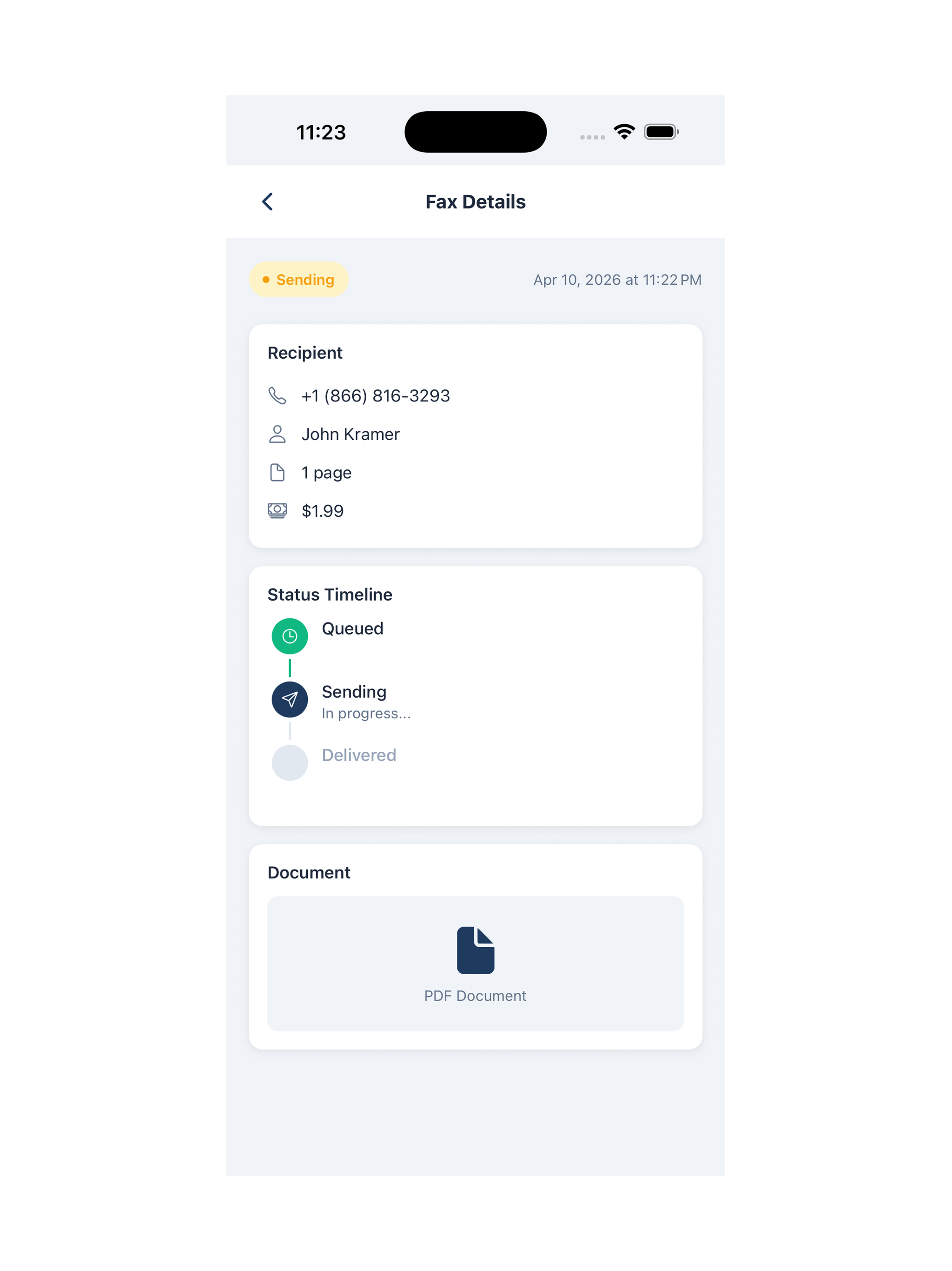 FaxGo - Send Fax From Phone screenshot 12