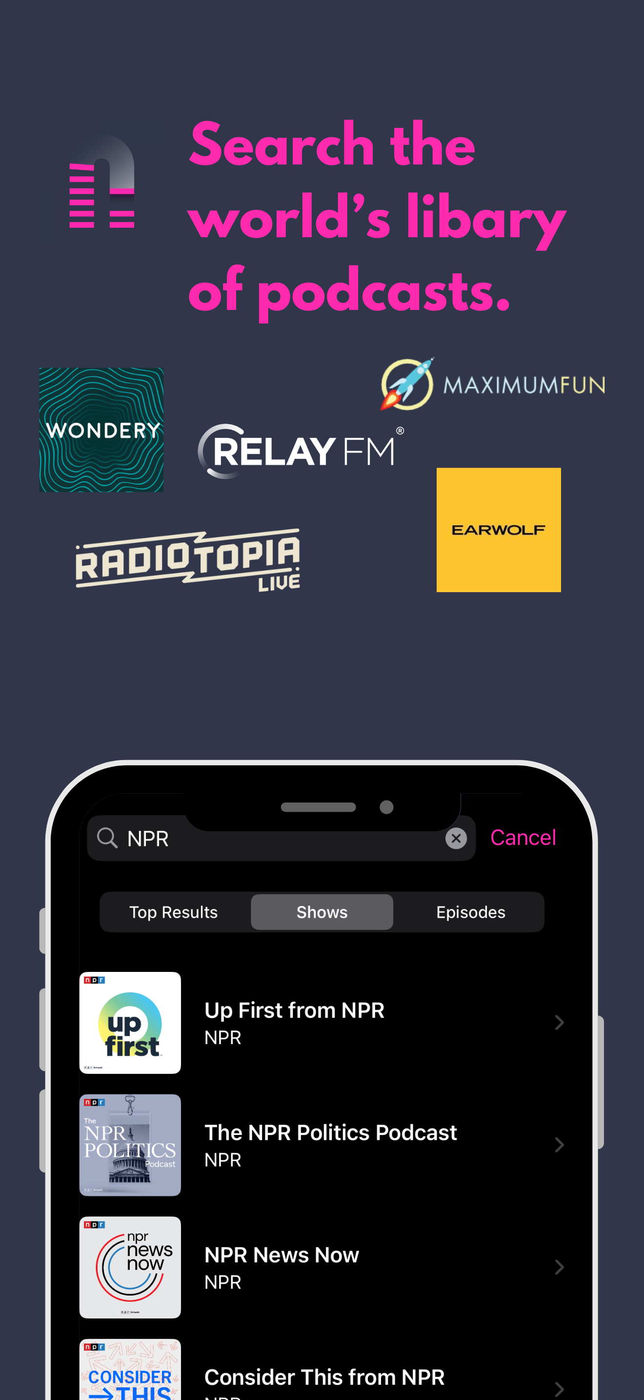 Refeed Podcasts screenshot 3