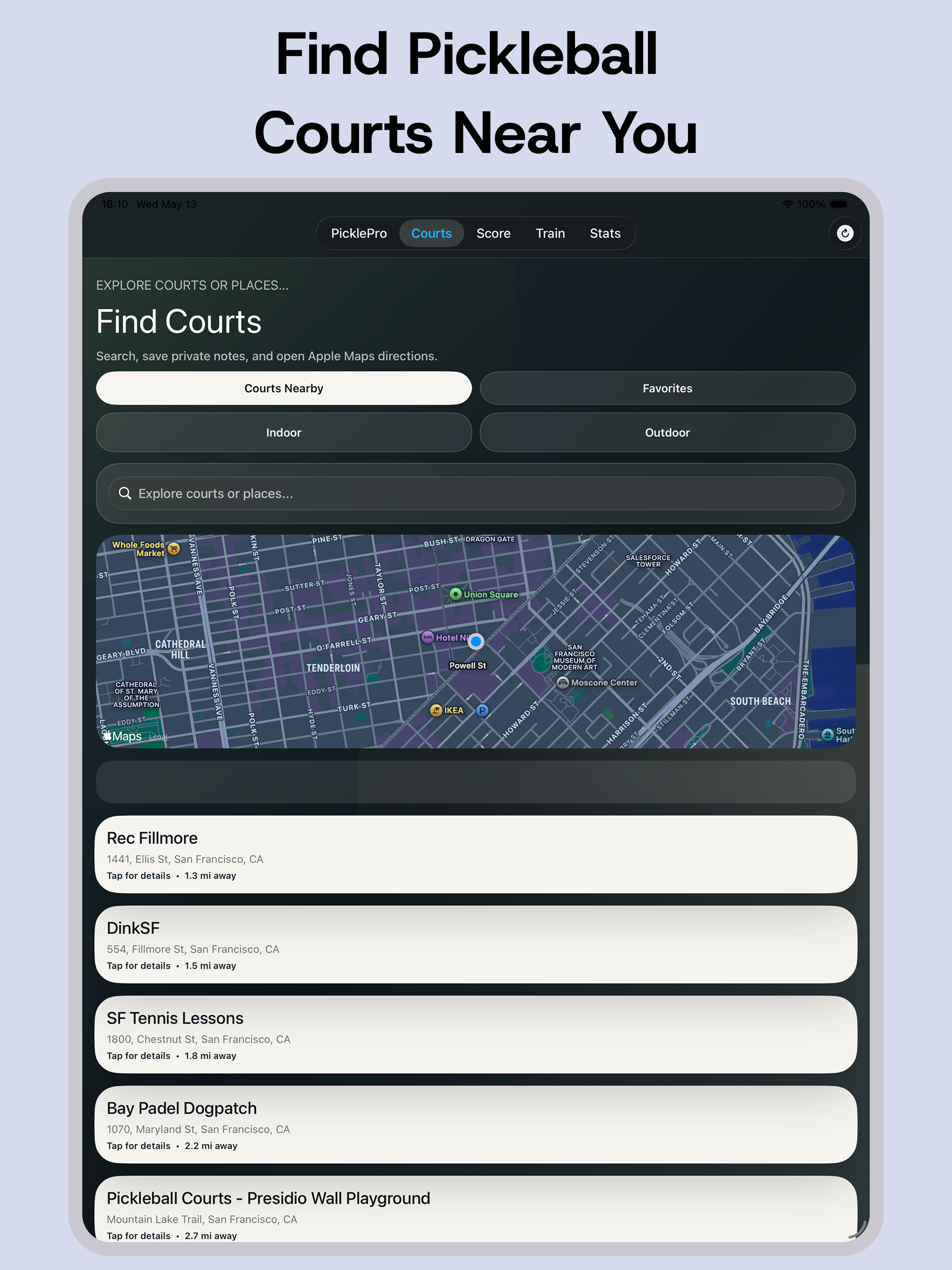 PickleBall Pro:Courts & Scores screenshot 6