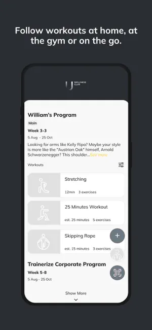 U WELLNESS CLUB screenshot 3