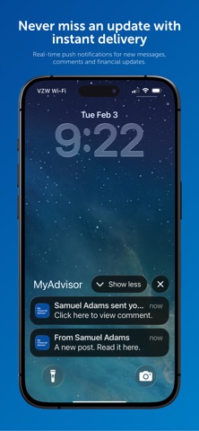 My Financial Advisor -Blueleaf iPhone screenshot