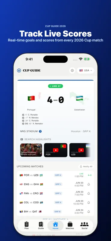 Cup Guide 2026 screenshot 1 of 7