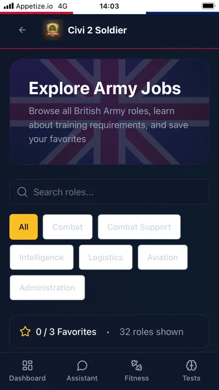 Civi2Soldier Army Cognitive screenshot 1 of 6