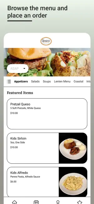 Gander, an American Grill screenshot 2