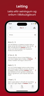 Bíbliuappin screenshot 5
