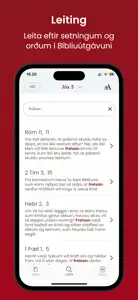 Bíbliuappin screenshot #5 for iPhone