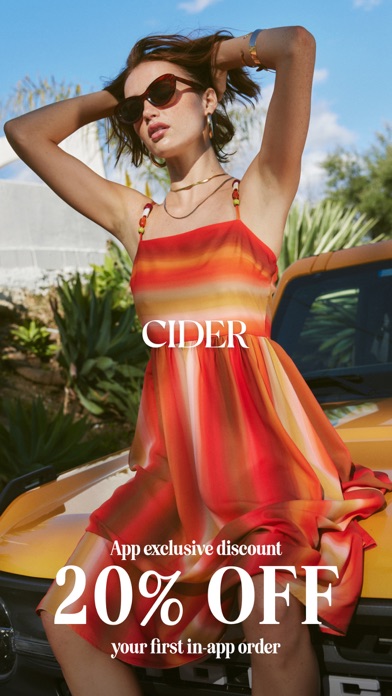 CIDER - Clothing & Fashion Screenshot