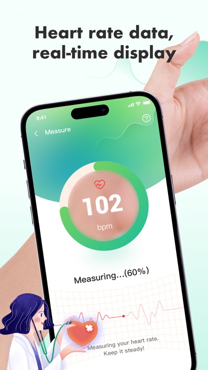 Blood Pressure app: Heart Rate