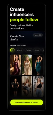 AI Influencer Generator screenshot