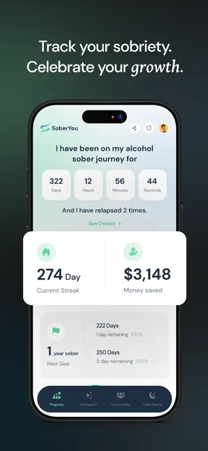 SoberYou: Quit Any Addiction screenshot 1