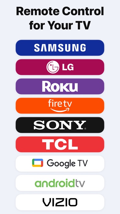 TV Remote Control Universal · Screenshot