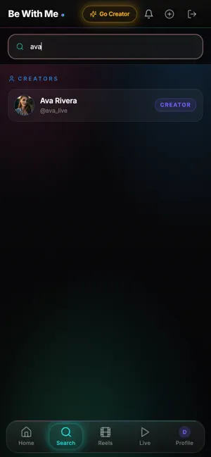 BeWithMe Live screenshot 4