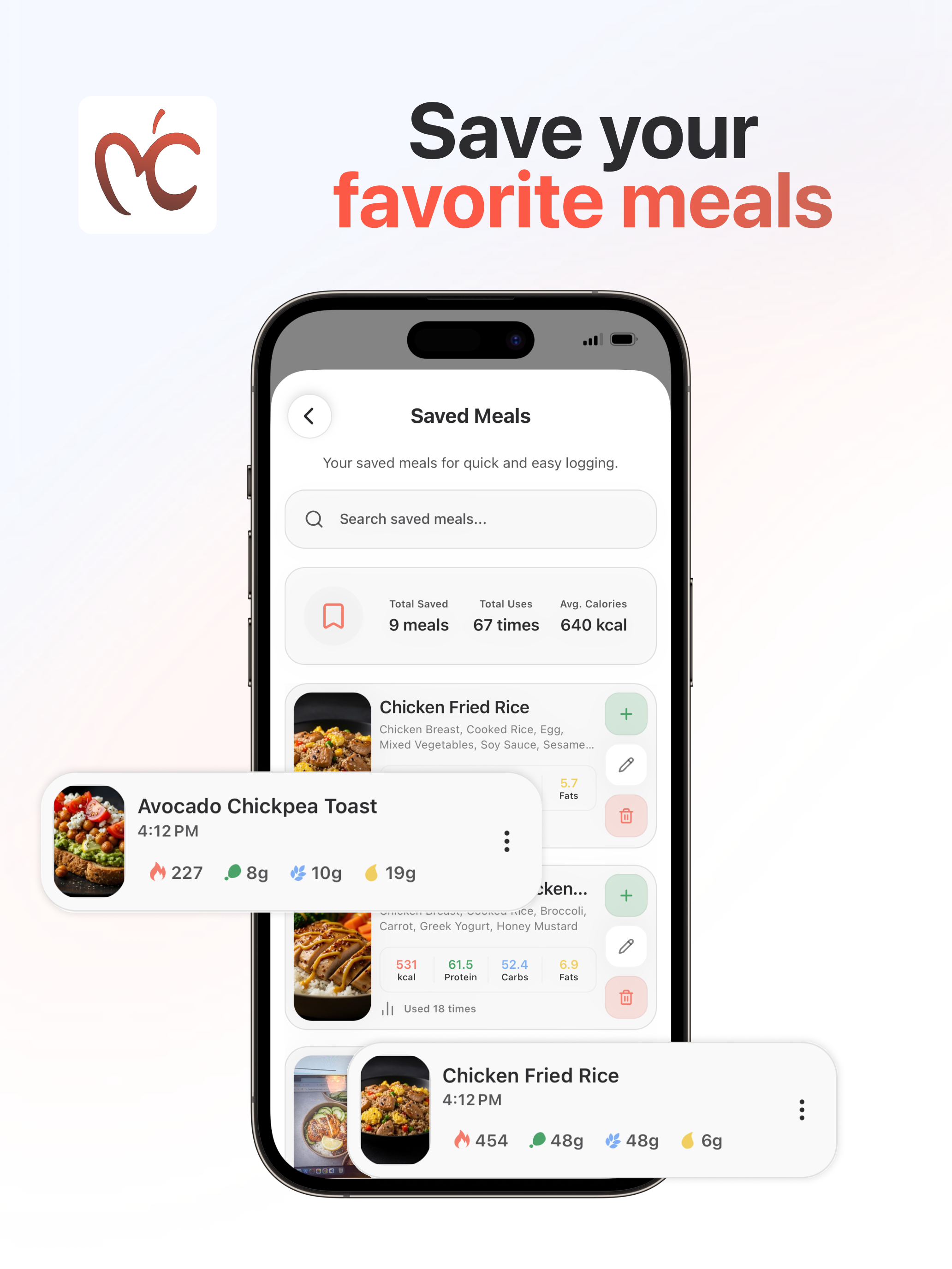 MyCals: Calorie Counter screenshot 18
