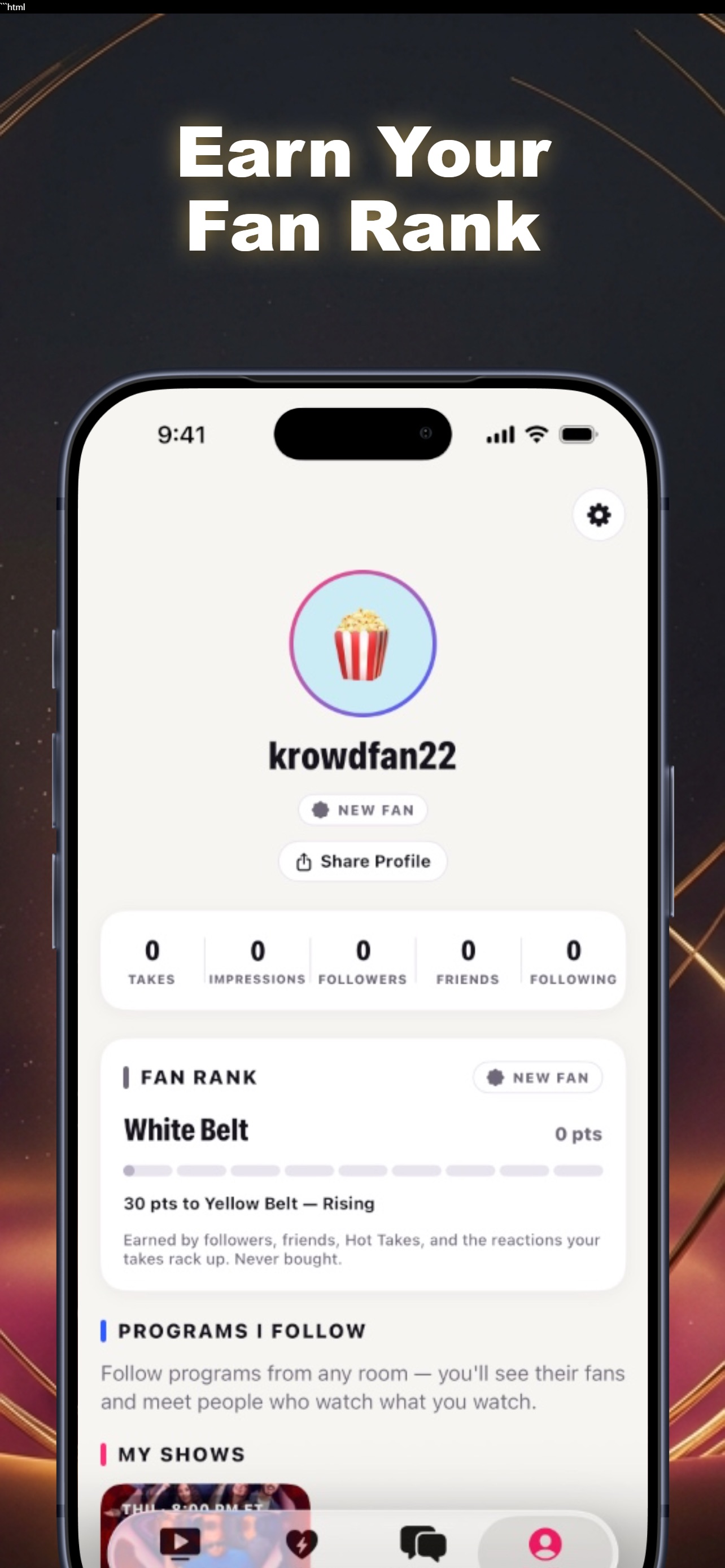 Screenshot 4 of Krowd: Live Show Rooms