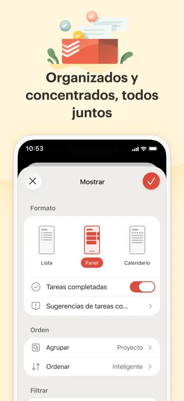 Todoist: To do list–Calendario screenshot 5 of 7