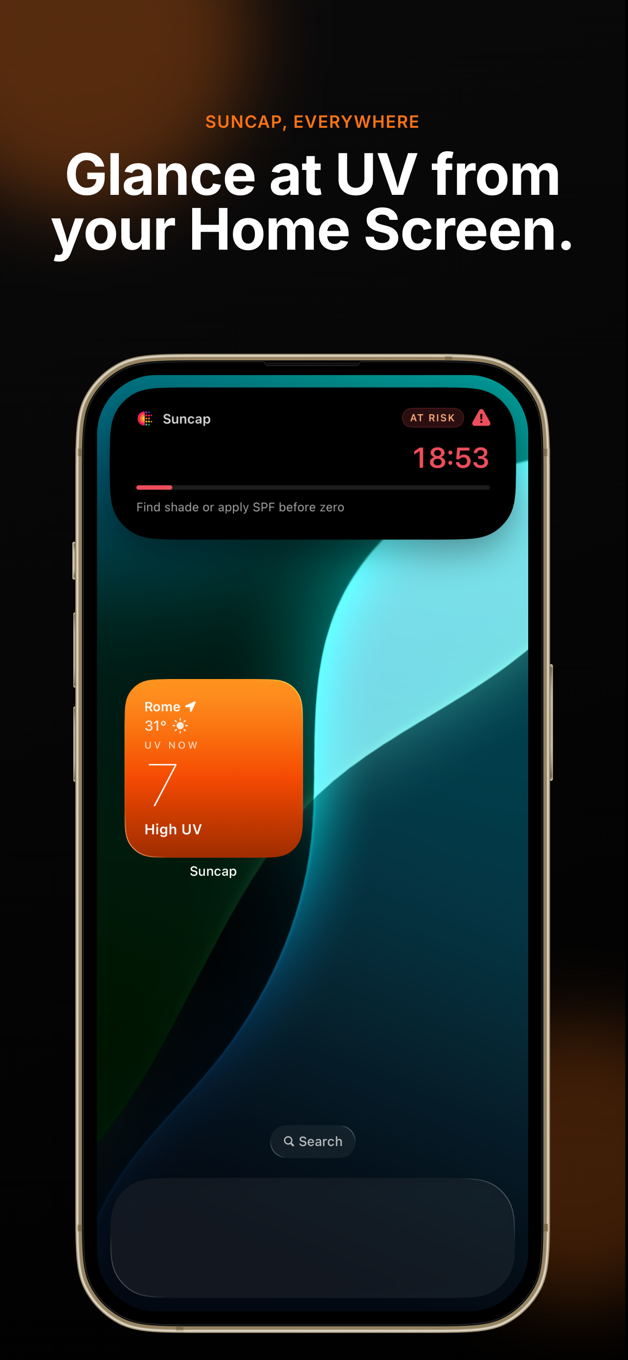 Suncap: UV Index & Sunscreen