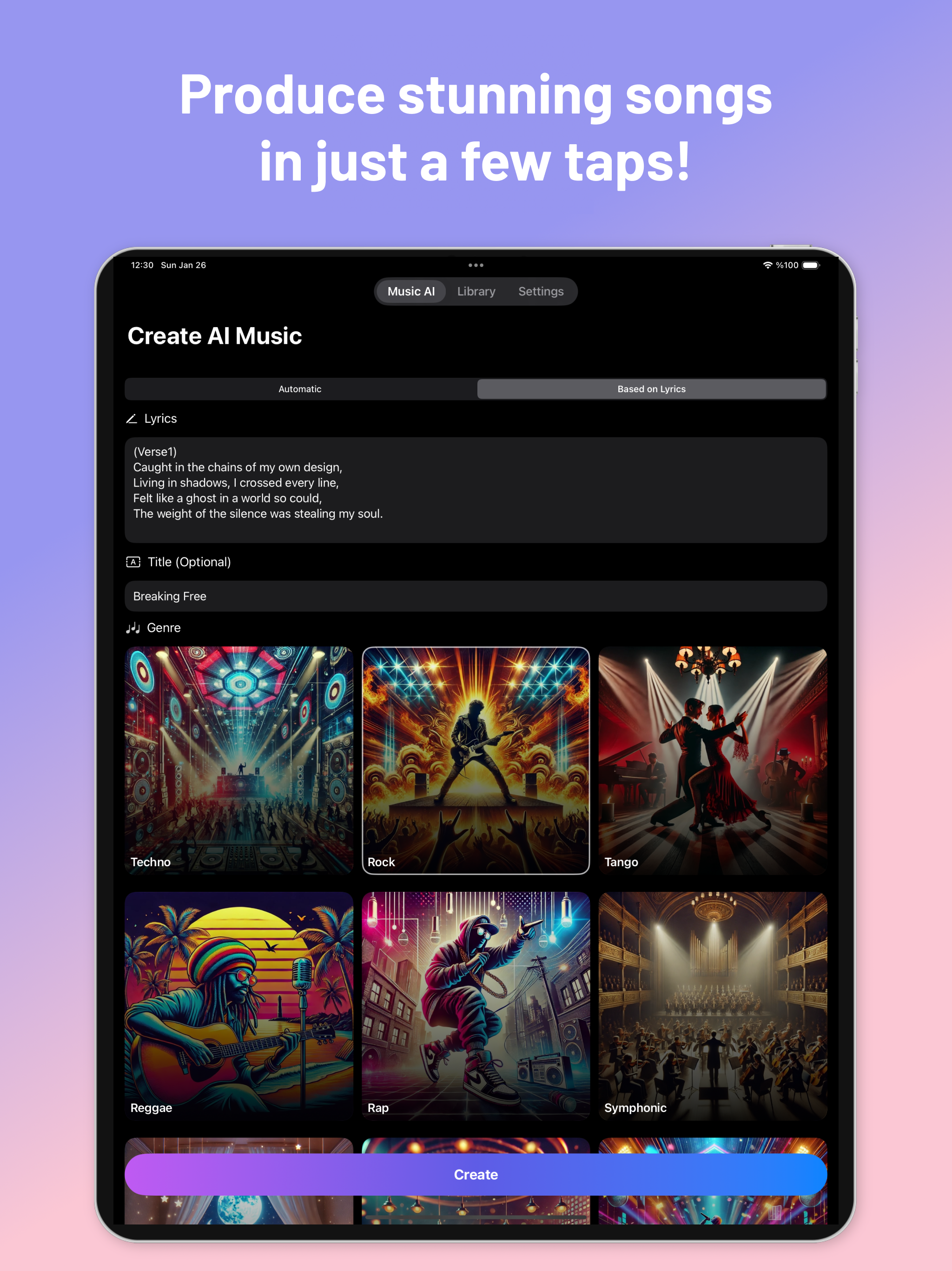 Melodify: AI Music Generator screenshot 9