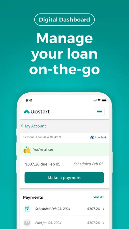 Upstart: Personal Loans + More screenshot 5 of 5