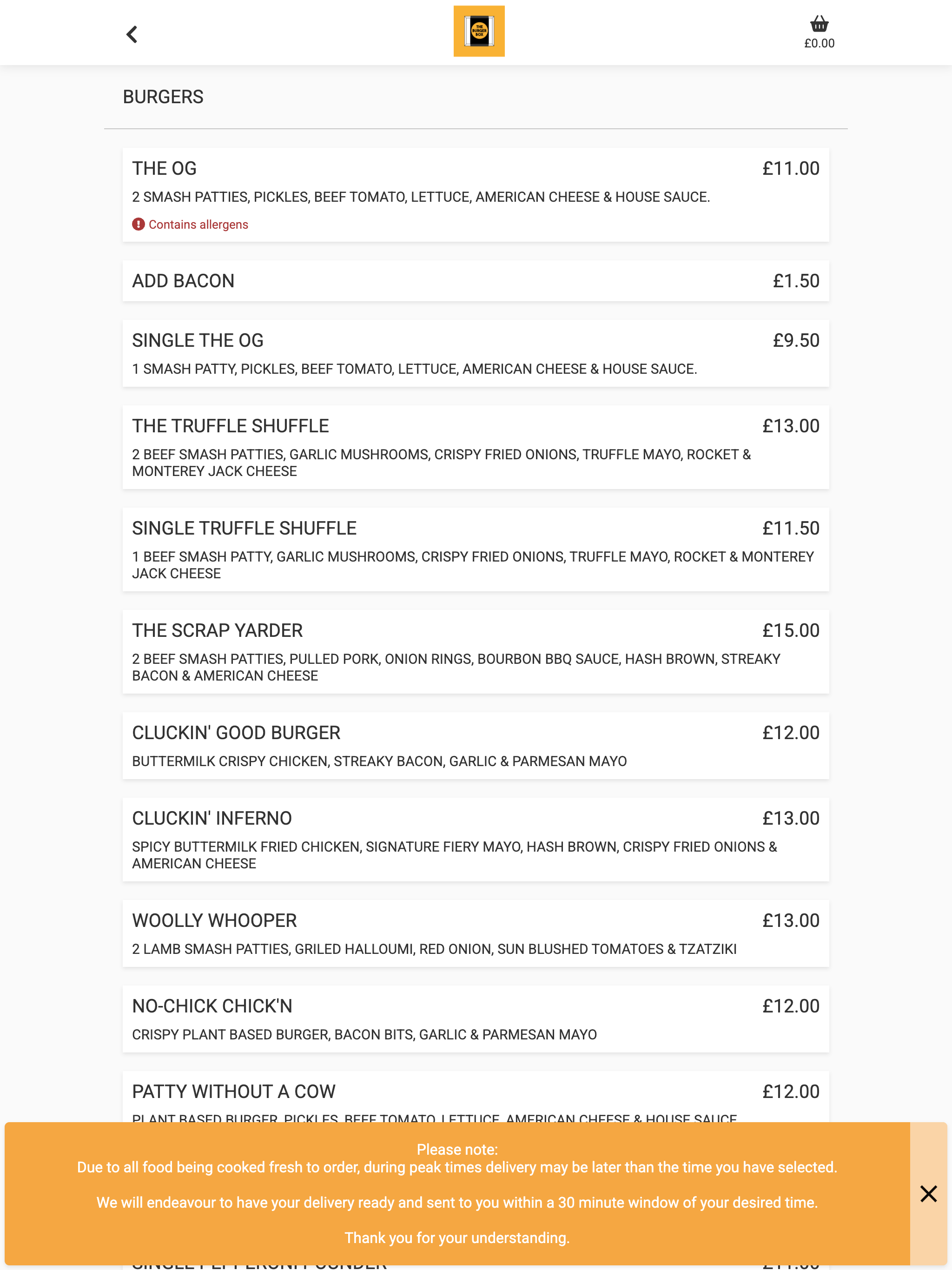 The Burger Box Blandford screenshot 5