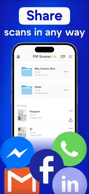 PDF Scanner: Scan Documents AI screenshot 4 of 6