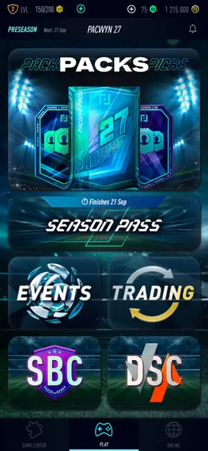 Pacwyn 27 Draft & Pack Opener screenshot 1