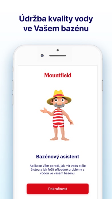 Mountfield - Bazénový asistent Screenshot