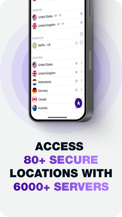 PureVPN - Fast and Secure VPN Screenshot