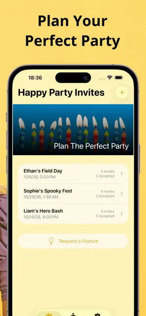 Happy Party Invites screenshot 2