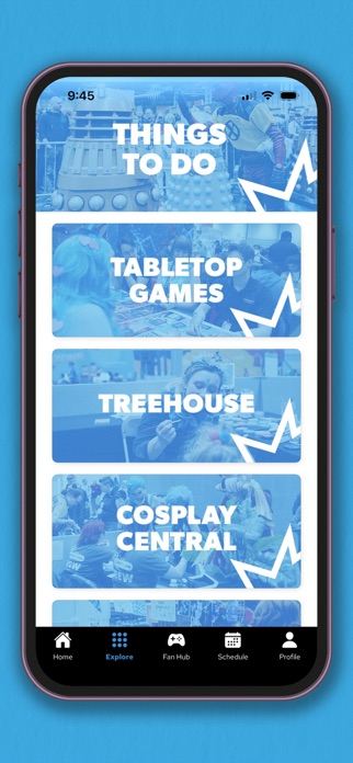 Screenshot of MCM Birmingham Comic Con