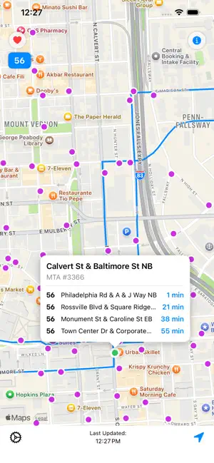 BAL Next Bus screenshot 3