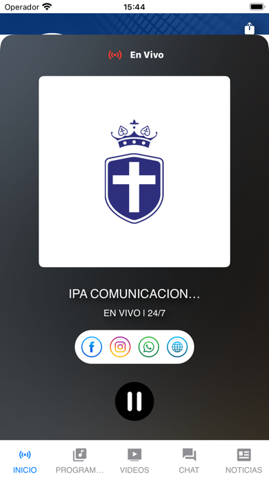 IPA Comunicaciones Screenshot