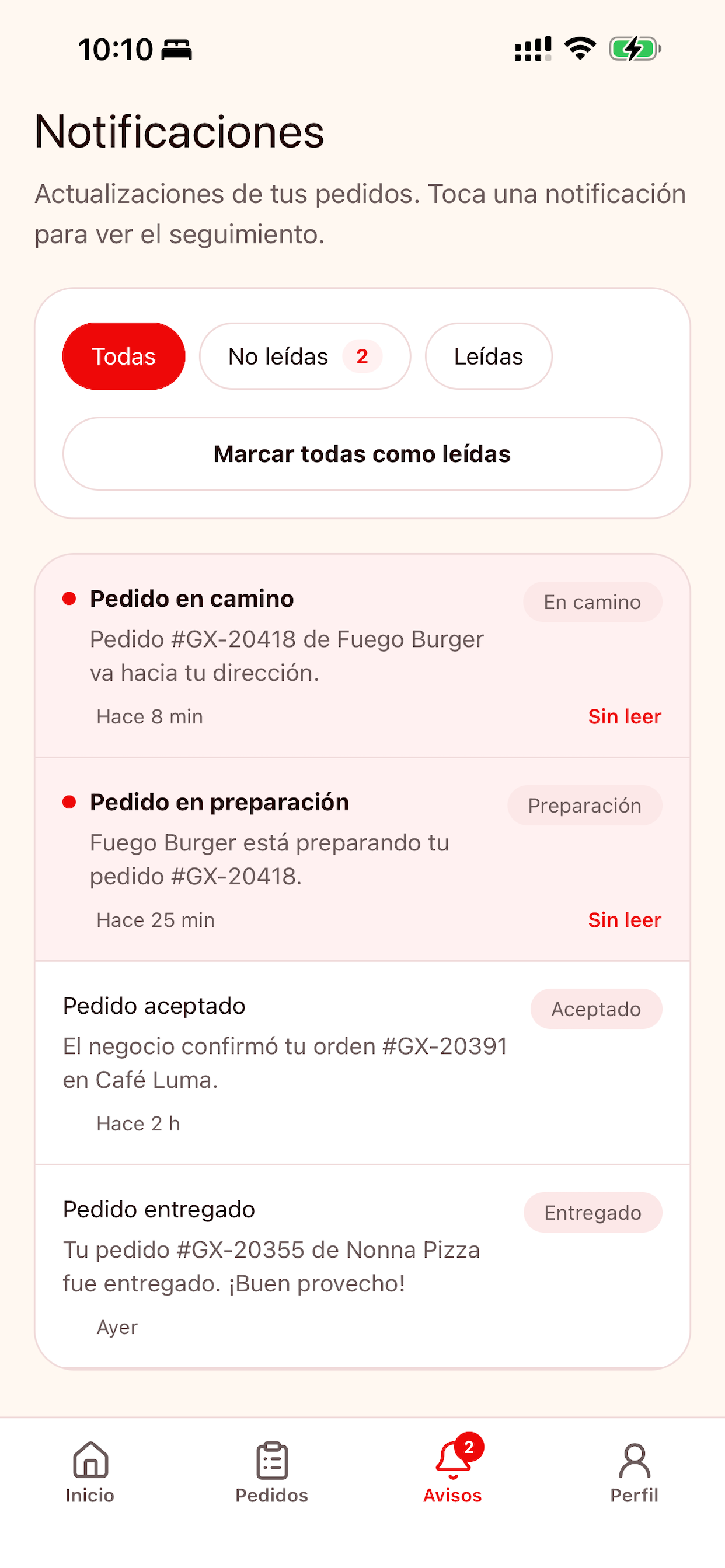 Gailos Express screenshot 2