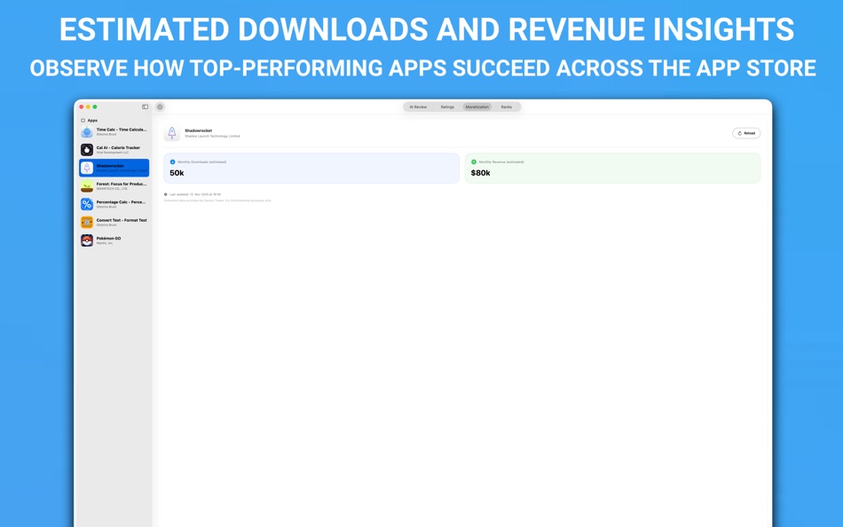#4. AppReview AI – Review Analyzer (macOS) Podle: Ottorino Bruni