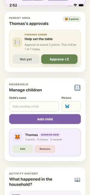 Simple Chores: Family Rewards screenshot 2
