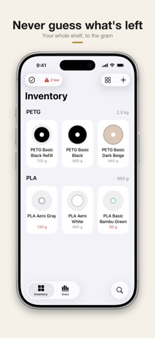 Ply: 3D Filament Tracker Screenshot 1 of 10