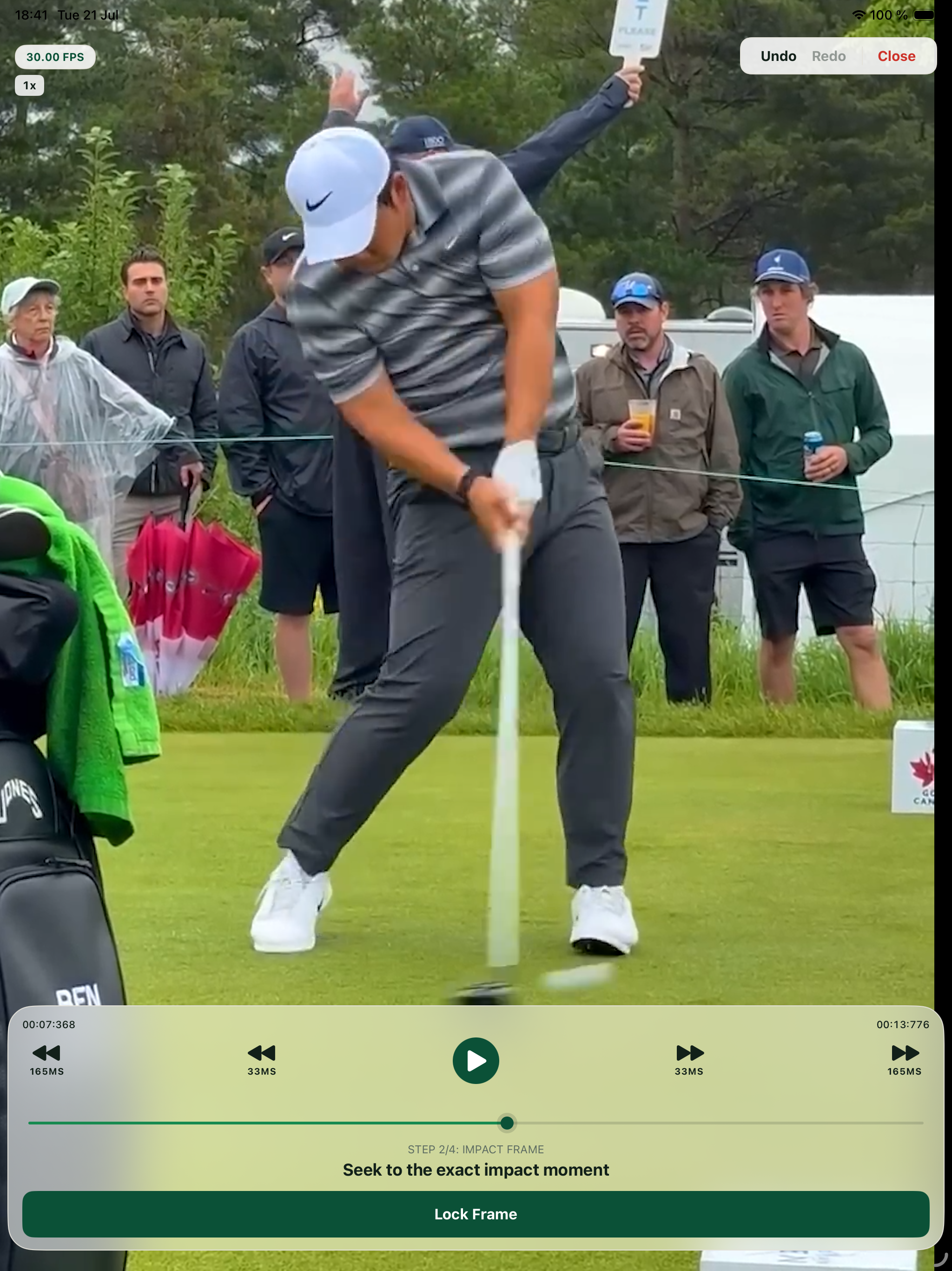 Golf Radar - Swing Speed Gun screenshot 13
