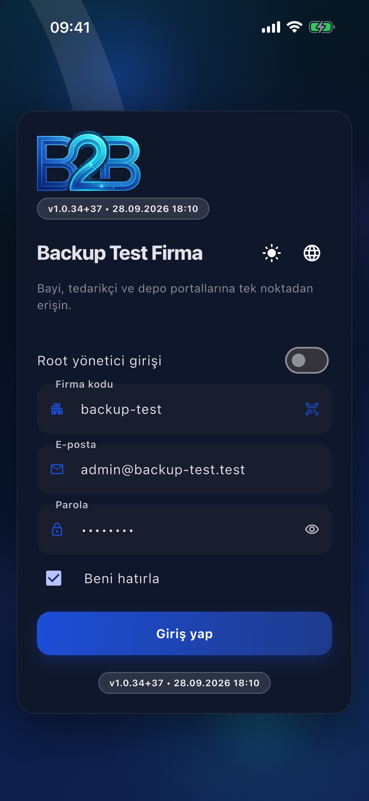 Screenshot 1 of Trunçgil B2B