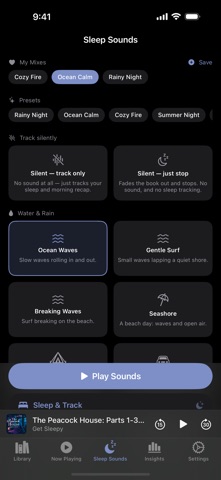 Lull: Books Pods & Night Noise screenshot