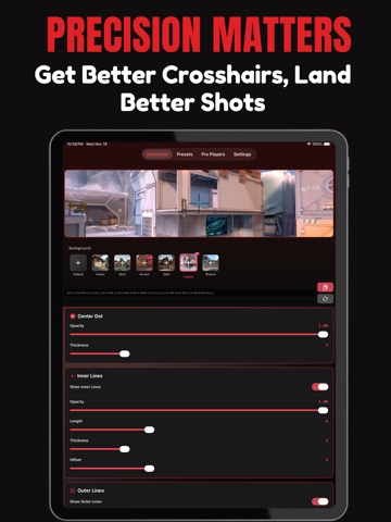 Custom Crosshair : FPP8X iPad screenshot