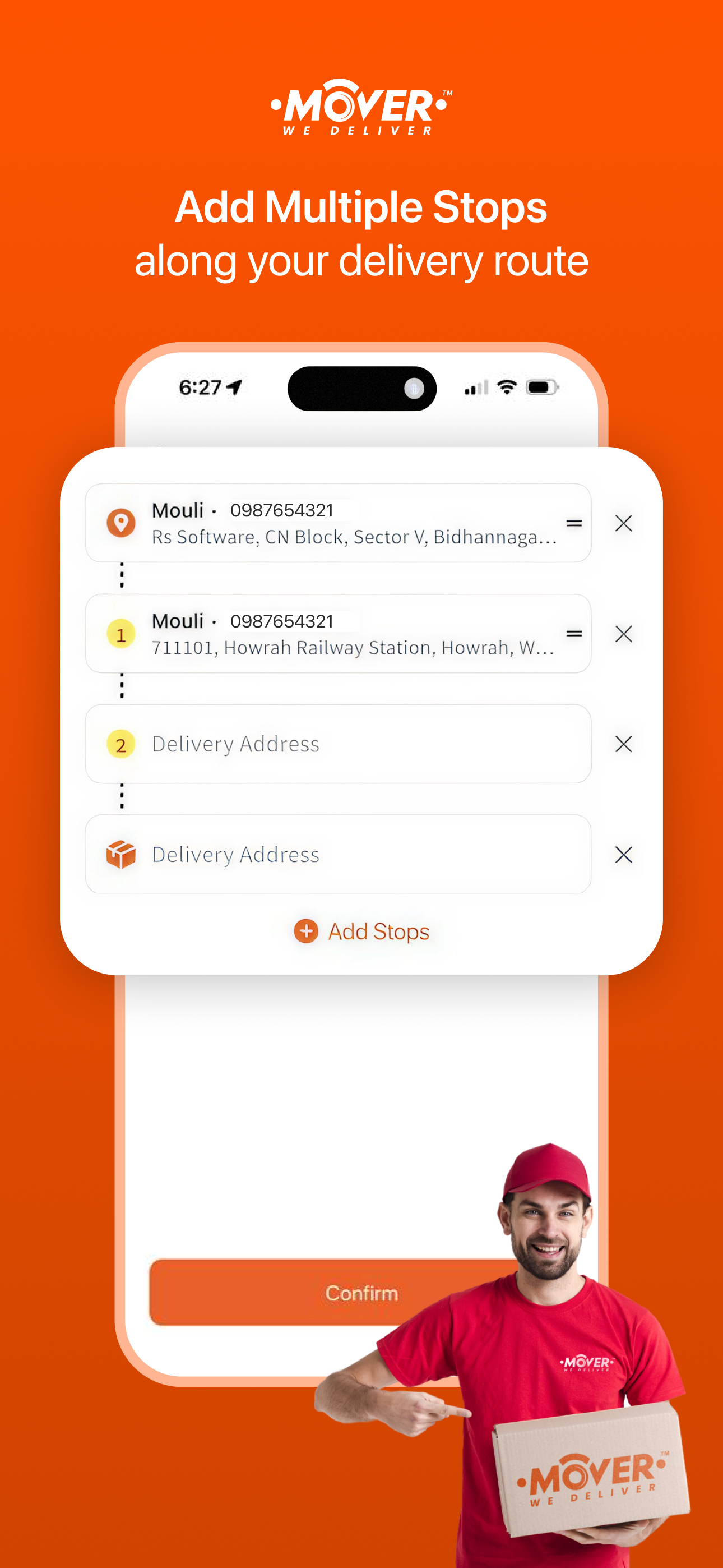 MOVER - Truck Booking App screenshot 4