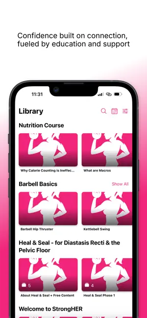 StrongHER Gym screenshot 4