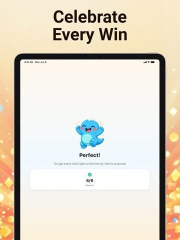 Telling Time For Kids - Clock iPad screenshot