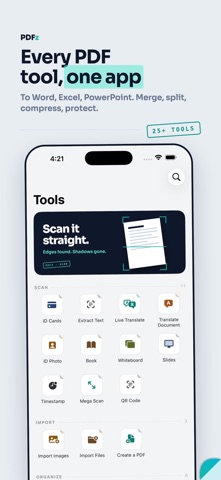 PDFz: PDF Scanner & Editor Screenshot 5 of 9