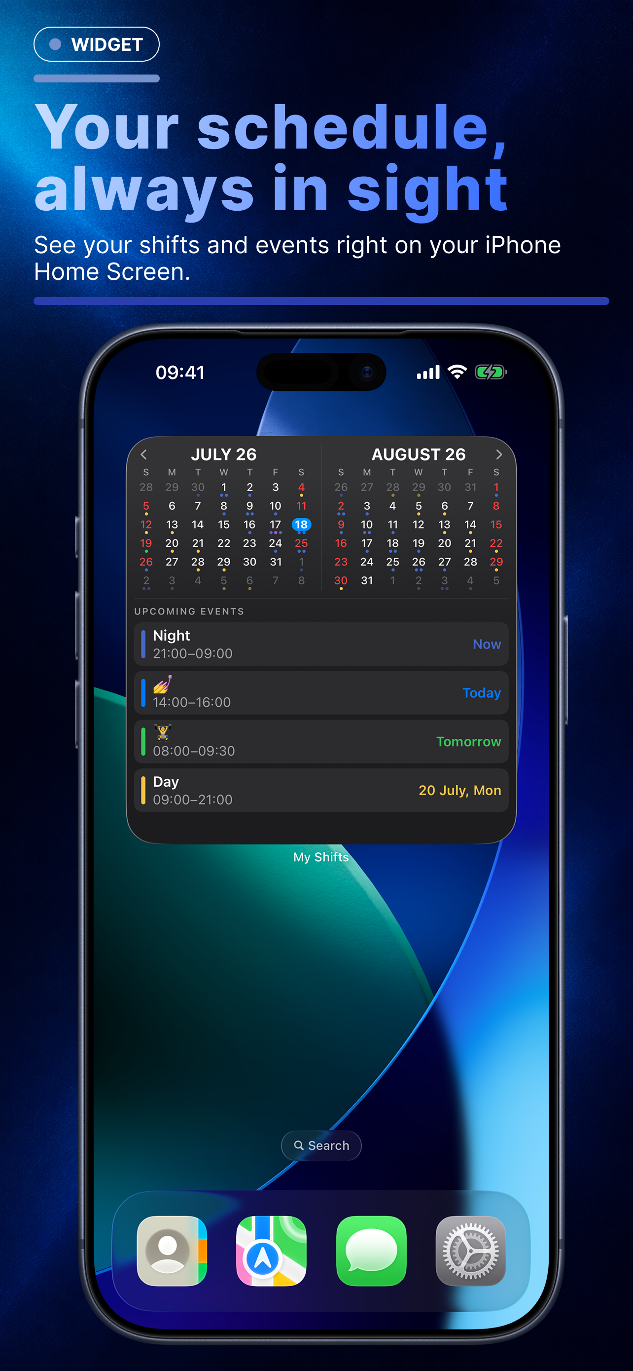 Shift Planner: Work Calendar screenshot 2