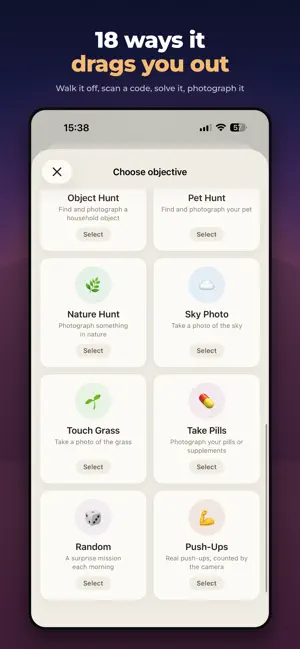 Snoozless: Mission Alarm Clock screenshot 3