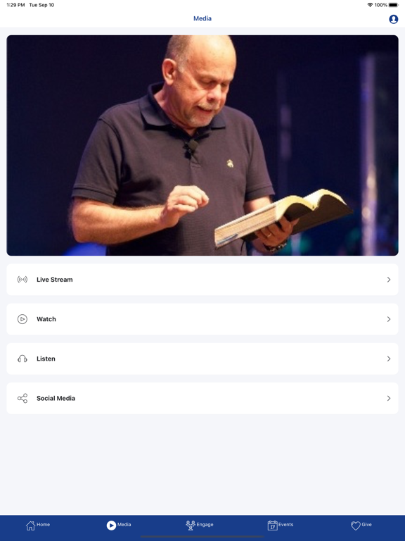 ICM - Laredo iPad screenshot 2 - Lifestyle app