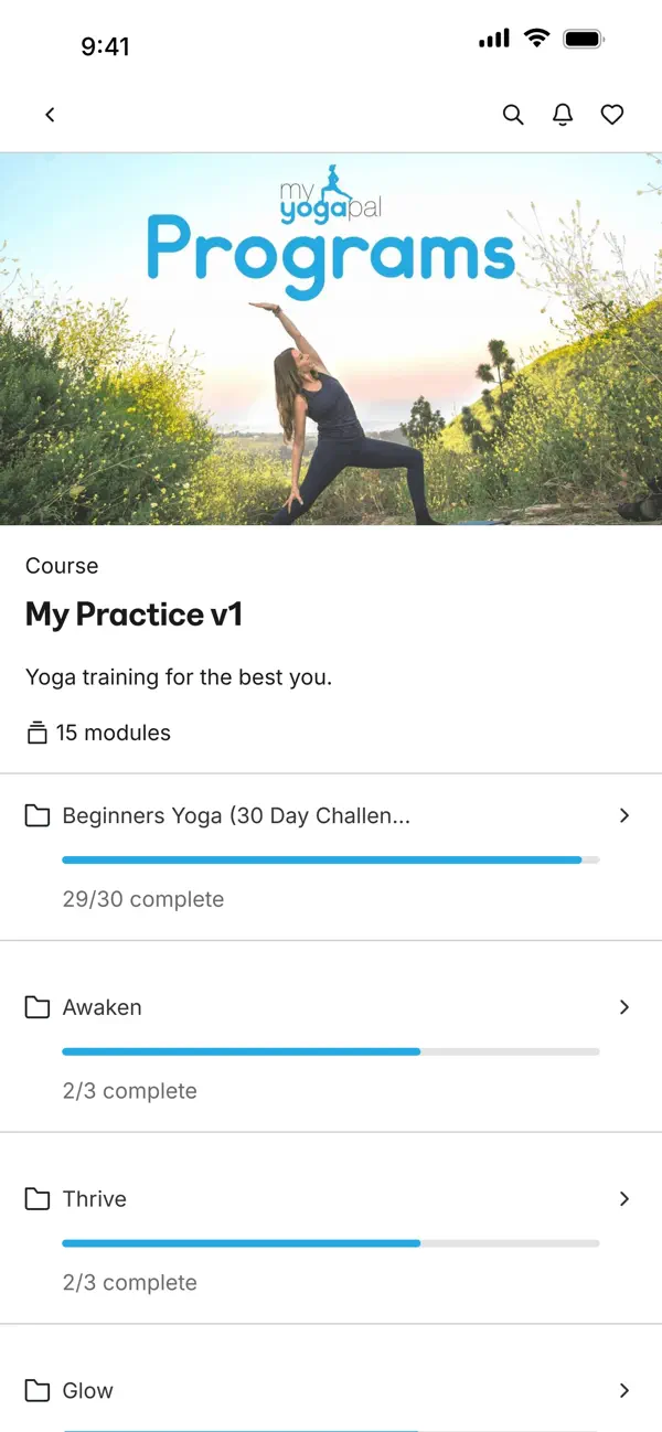 Screenshot #3 pour My Yoga Pal