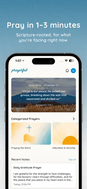 Prayerful - Daily Prayer Guide screenshot 1