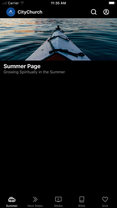 City Church Canada Screenshot
